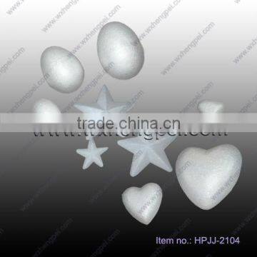 DIY foam ball, foam star, foam heart/polystyrene foam balls/foam egg