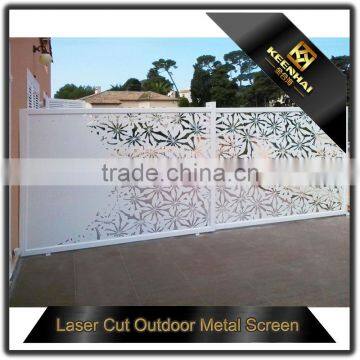 Decorative Carving Panel Aluminum Perforated Laser Cut Door Design