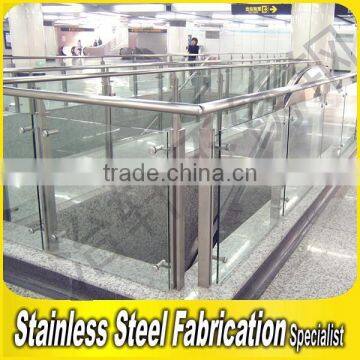 Fashion Design 304 Outdoor Stainless Steel Glass Balcony Railing photo-4