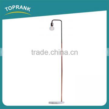 153cm Luxury Decorative Marble Base Antique Copper Vintage Floor Lamp photo-2