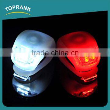 Promotional Colorful Front Rear Waterproof Led Decorative Silicone Bike Light photo-3