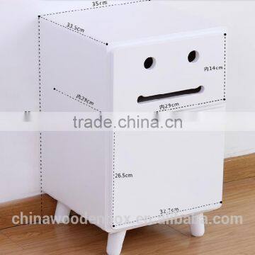 2015 Custom Refined Wooden Bedside Cabinet for Lids photo-3