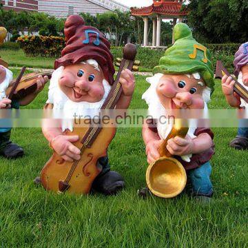 Christmas Garden Statue Decorations Resin Dwarf Cartoon photo-3