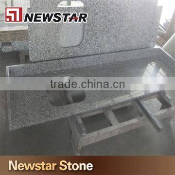 Newstar Big White Flower China Best Price Granite Colors Bathroom Vanity Top
