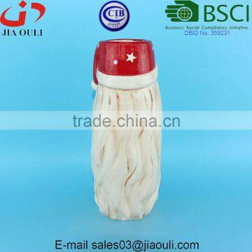 Table Centerpieces Christmas Decorations Santa Claus Flower Vase photo-3