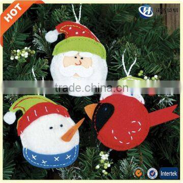 2016 new design hot sale felt christmas decorations made in china