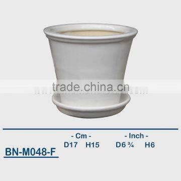 Vietnamese Ceramic Glazed Mini Flower Pot BN-M048 photo-5
