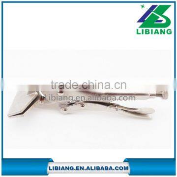 silver straight jaw Clamp Plier