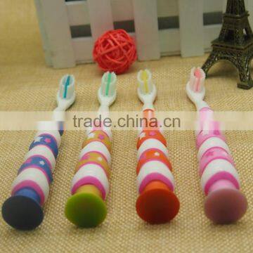 FDA Kids Toothbrush Best Selling Children Tooth Brushes Express China photo-3