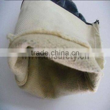 DDSAFETY Guante Nitrilo Con Puno De Seguridad O Puno Tejido Forro 100% Jersey Algodon photo-3