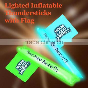 Flag Noisemaker with Light for Sport Events