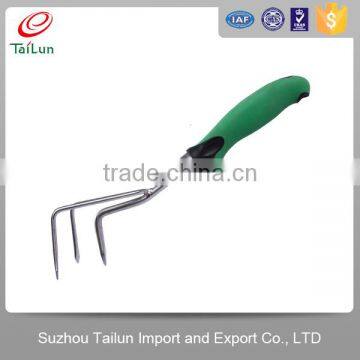 TPR handle gardening claw rake used for horticulture