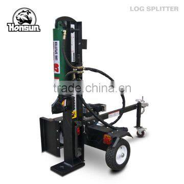 Hot Selling CE Approved Honda Gas Motor Horizontal Vertical Towable Size 26t Wood Splitter Hydraulic photo-6