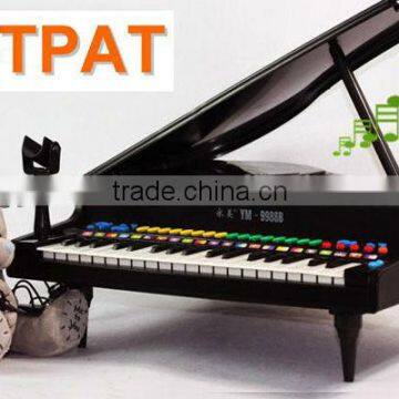 education toy for kids,plastic piano toy with microphone
