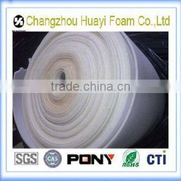 8mm white color pe/polyethylene foam roll