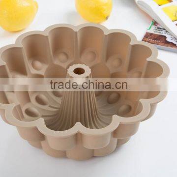 Silicone Bundt Savarin Cake Pans Baking Pan Mold photo-4