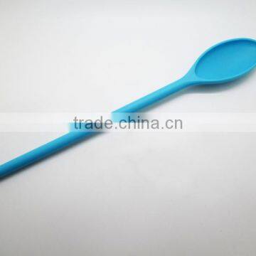 Food Grade Soft Silicone Feeding Spoons Set Unbreakable Flexible Silicone Baby Spoon photo-4