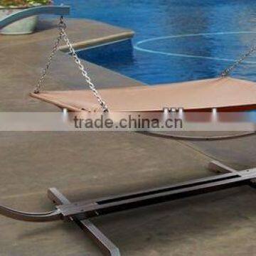 Aluminium Stand and Polyester Fabric Outdoor Hammock Set