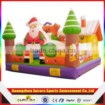 Best Funny Christmas inflatable bouncer castle for kids