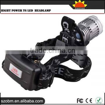 High Power Rechargeable T6 Bike Headlight Ultra Bright Led Headlamp Flashlight