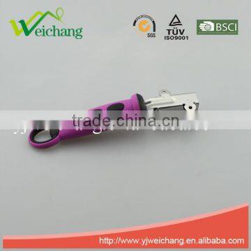 WCA004 New Design Great Kitchen Helper Two Stages Professional Kitchen Knife Sharpener With Soft Handle Hot Sale