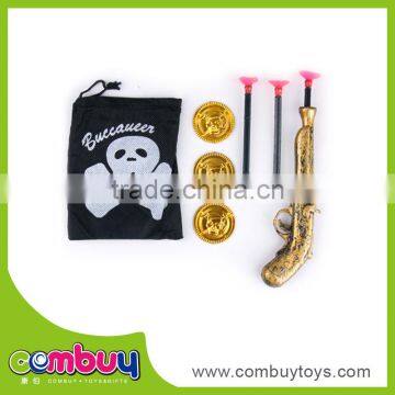 New design cheap toy gun set plastic pirate souvenirs