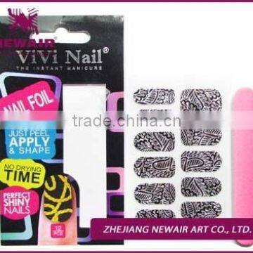 Vivi Nails Salon Full Cover Nail Patch Sex Ladies Nail Sticker photo-2