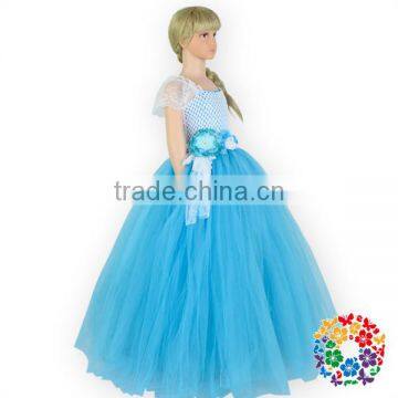 Hot Selling Girls Dress Short Sleeve Baby Girls Party Dress Design 3 Layers Little Girls Tutu