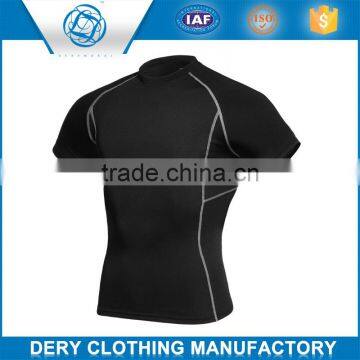 Professional Fitness Compression Wear With 4 Way Stretch Spandex Material