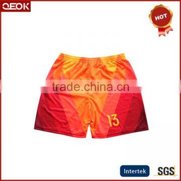 China Manufacturer Sublimation Basketball uniforms shorts,Men's training sports shorts