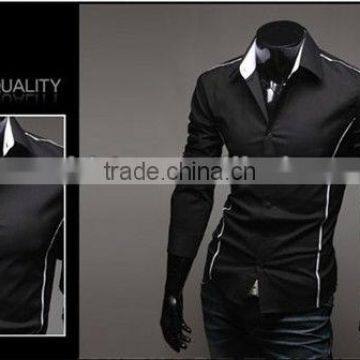 Stylish Slim Shirts New Italian Designs Fashion Shirts for Man MOQ 10PCS MIX COLORS photo-4