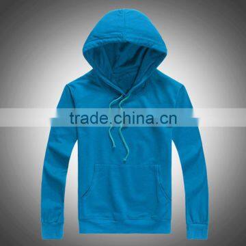 Custom High Quality Man Frehch Terry Blank Hoodie With Pocket Cotton Autumn Sweatshirt