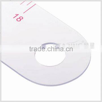 Kearing Soft Flexible Plastic 18'' Vary Form Curve Ruler for Fashion Design # 6218 photo-6