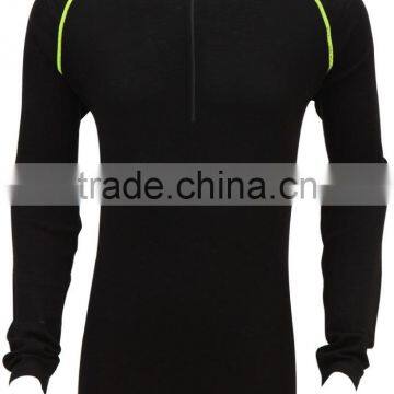 Merino Wool Long Sleeve Zip Top Underwear photo-3