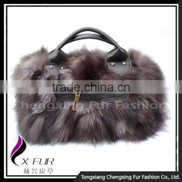 CX-H-34 Real Mongolian Lamb Fur Bags Handbags