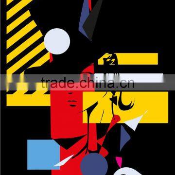 CMYK Colorful Life Printing Design Heat Transfer Sticker Custom Design Heat Transfer Decal Transfer Vinyl Sticker photo-2