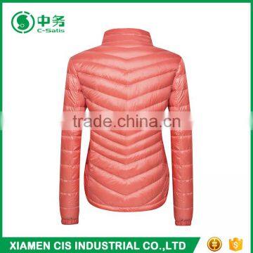 High Quality Winter Keep Warm Women Goose Down Feather Jacket photo-3