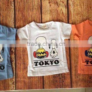 2017 Cheap Bulk Sale Children T-shirt Cute Printing Pictures Kid Boys Girls Shirts photo-6