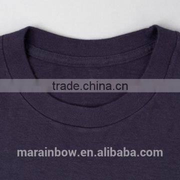 Mens 3/4 Sleeve T-shirt 100% Cotton Plain Gray T Shirts Wholesale Navy Blue Pocket T-shirt Mens Blank Pocket Tee