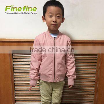 Hot Selling Europe Market 100% Polyester Kids Bomber Jacket Wholesale photo-4