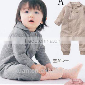 Organic Cotton Long Sleeves Baby Clothes Romper Boy photo-5