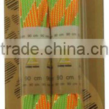 color printed polyester shoe laces for outdoors