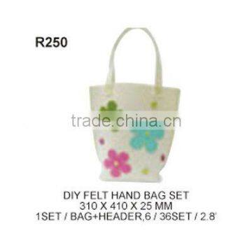 (R250) DIY FELT HAND BAG SET