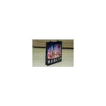 Customized Coated Printing Breathable Non-woven Shopping Bags With Fashion Design For Advertising