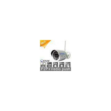 720P H.264 Outdoor Wireless IP Camera CCTV / Office Security Cameras With P2P / Video Push