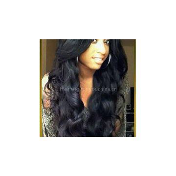 Malaysia Human Hair Full Lace Wig Body Wave