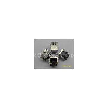 Internal Magnetic 8P8C RJ45 with Transformer for Net Bridge , Metal Shell