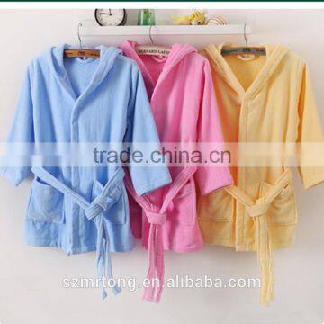 100% Cotton Children Kid Bathrobe