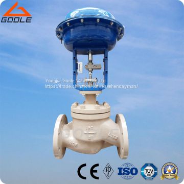 Globe Type Pneumatic Control Valve