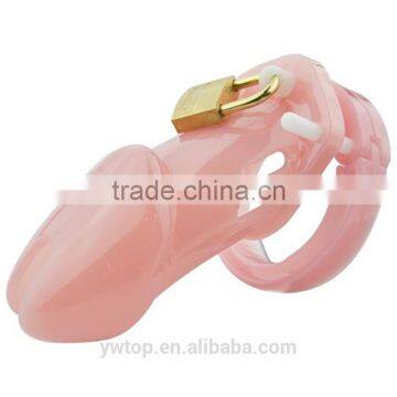 Male Chastity Device With 5 Size Penis Ring,Cock Cages Chastity Lock/Belt CB6000